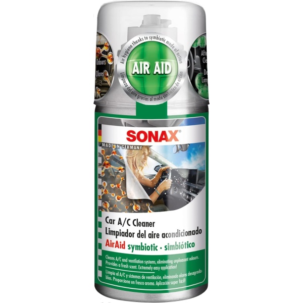 Sonax Spray Curatat Instalatie Ac Air Aid Anti-Bacterial 100ML 323100